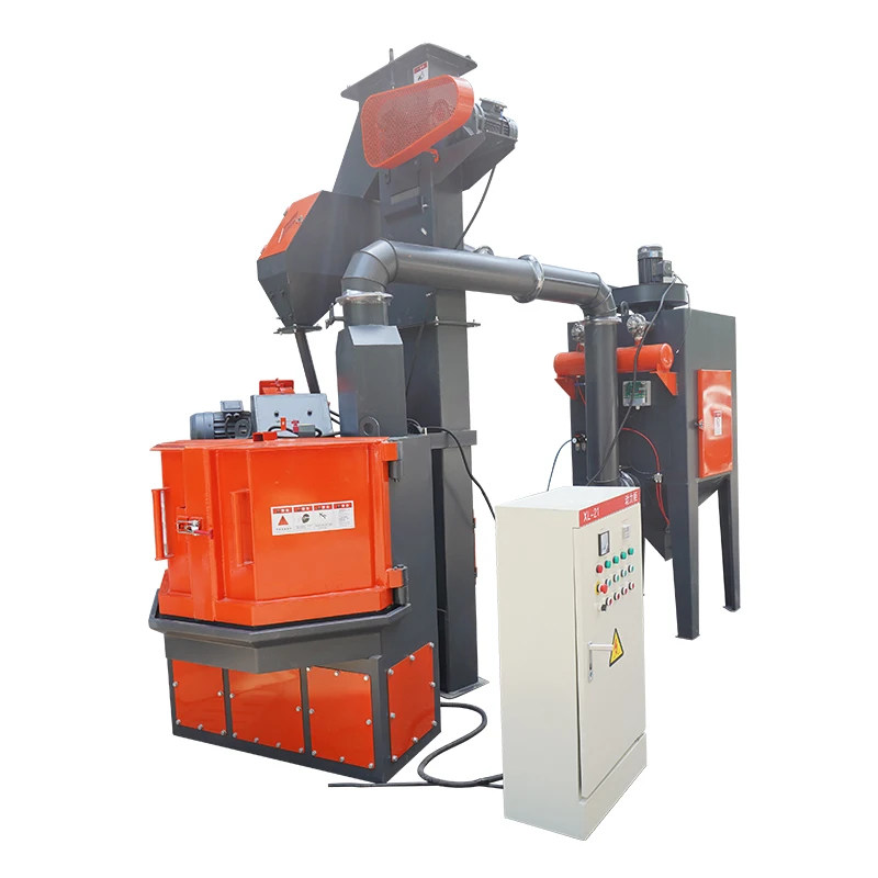 Rotary Table Shot Blaster Cabinet Automatic Shot Blasting Machine