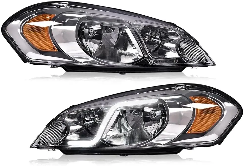 

Светодиодные фары в сборе, совместимые с Chevy Monte Carlo 2006 2007/Chevy Impala 2006-2013/Chevy Impala Limited 2014-2016 DRL Bu