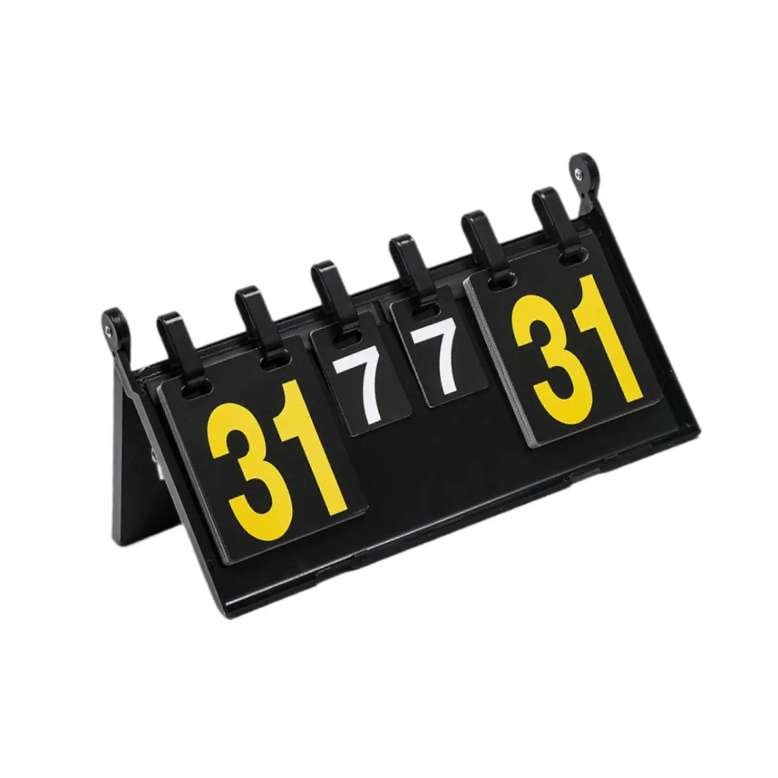 Flip Scoreboard 4 Digit Score Counter for Badminton Volleyball Baseball