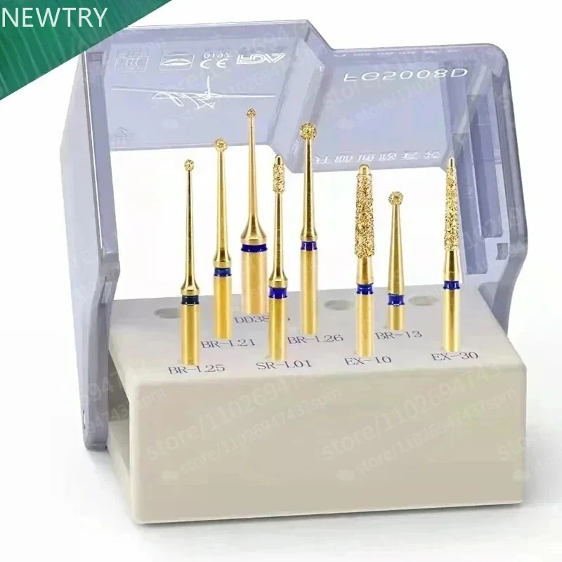 

FG5008D Dental Pulpotomy Access Open Pulp Cavity Bur Kit Preparation FG Bur