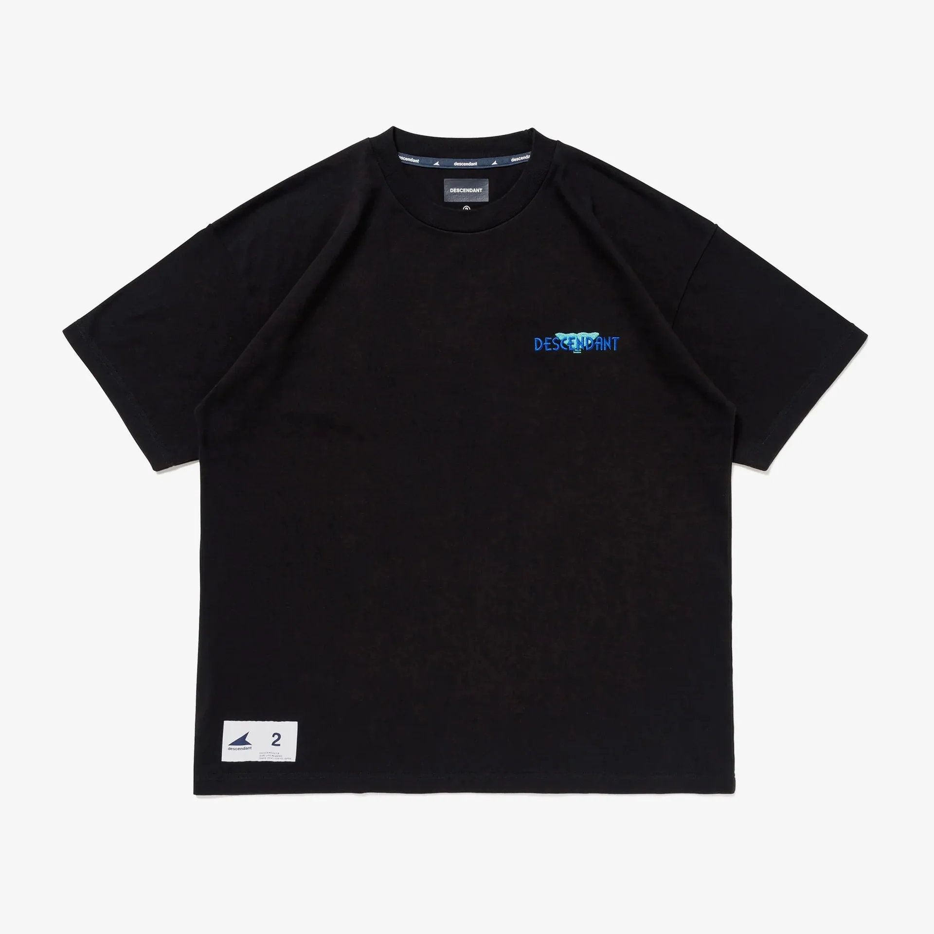 

DCDT Embroidery Heavyweight Crew Neck Short Sleeve Whale T-Shirt