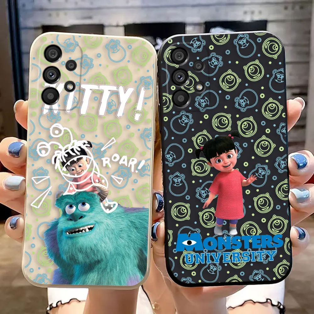 Capa Disney Boo Monsters, Capa colorida para Samsung A73, A72, A71, A54, A53, A52, A51, A50, A42, A34, A33, A32, A30, A25, A24, a23, A22