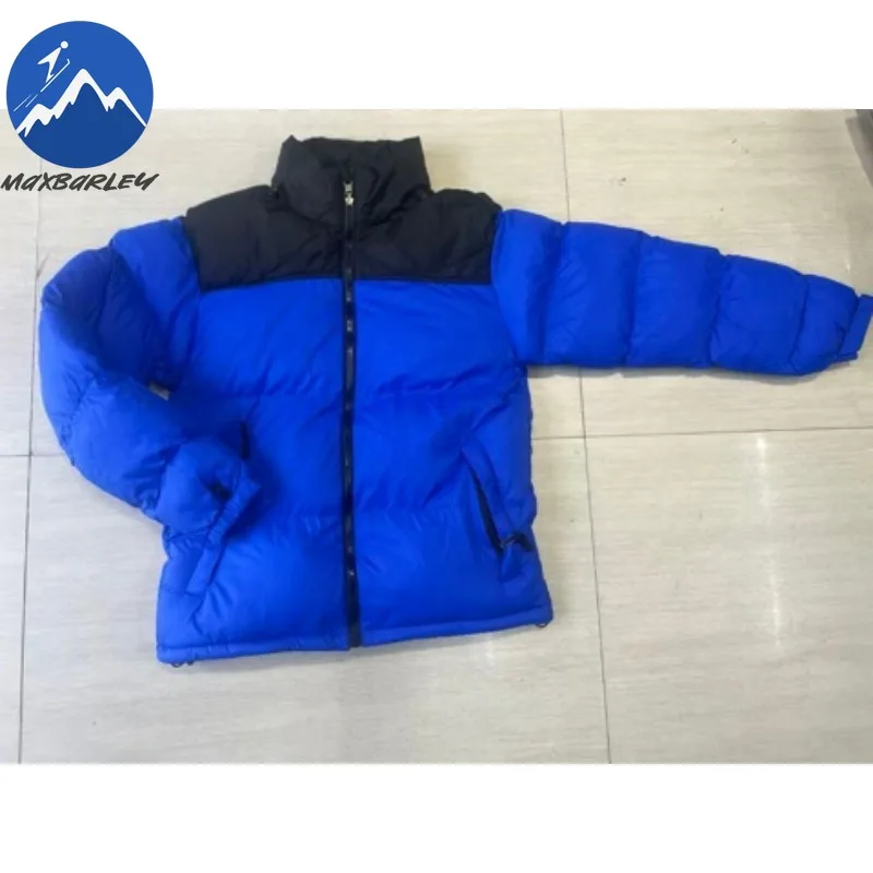 

Maxbarley Luxury Winter Jacket Men Quality Fashion Splicing Warm Lightweight Padded Jackets Snow Ski Down Cotton Windproof Parka