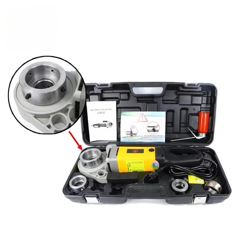 Heavy Duty Portable Electric Motor Pipe Threader Tool Reverse Function Handheld Threading Machine for Iron Pipe 220V/110V 3KW