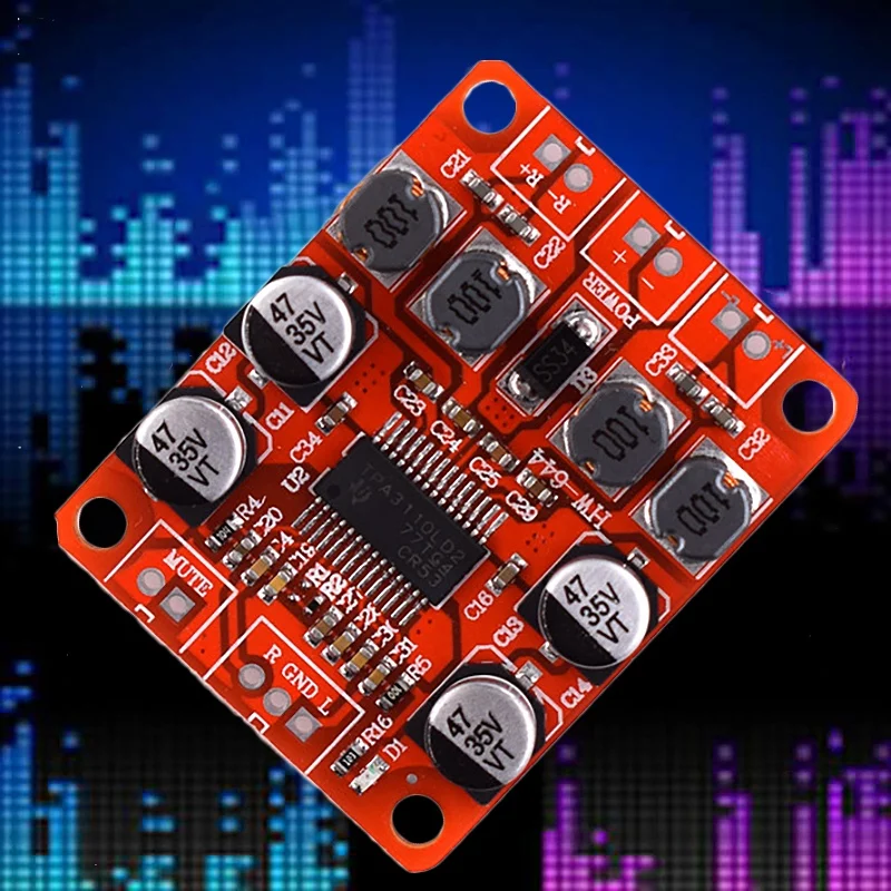 TPA3110 Digital Power Amplifier Board 2X15W 2.0 Dual-Channel Stereo Audio Power Amplifier Module Audio Amplifier