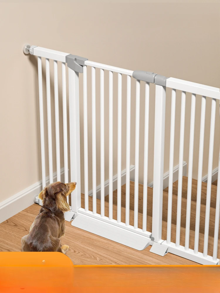 

Pet Dog Barrier Fences With 4Pcs Hook Pet Isolated Network Stairs Gate New Folding Breathable Mesh Playpen For Dog Safety Fence