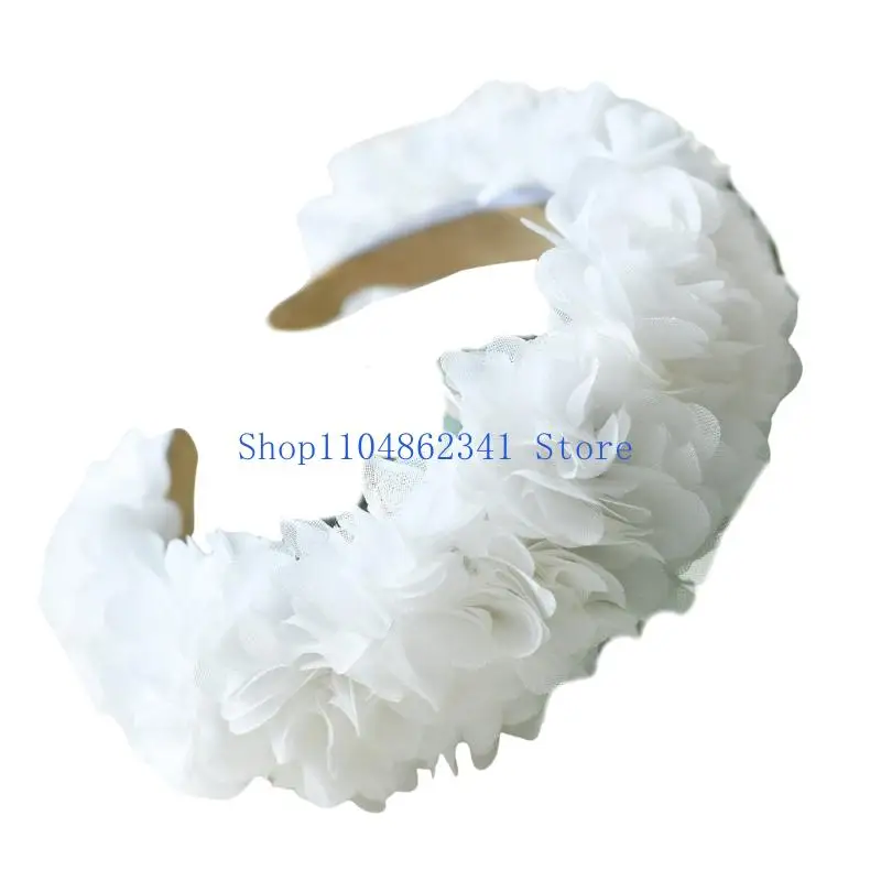 Cancelle da testa a fiori 5ASD per donne Creative Hairscone Calco