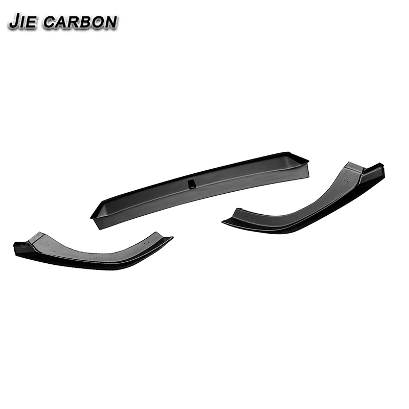 For 2018-2024 Series Suzuki Swift Sport ZC33S Front Bumper Diffuser Chin ABS Front Lip Auto Parts Jie Carbon Style