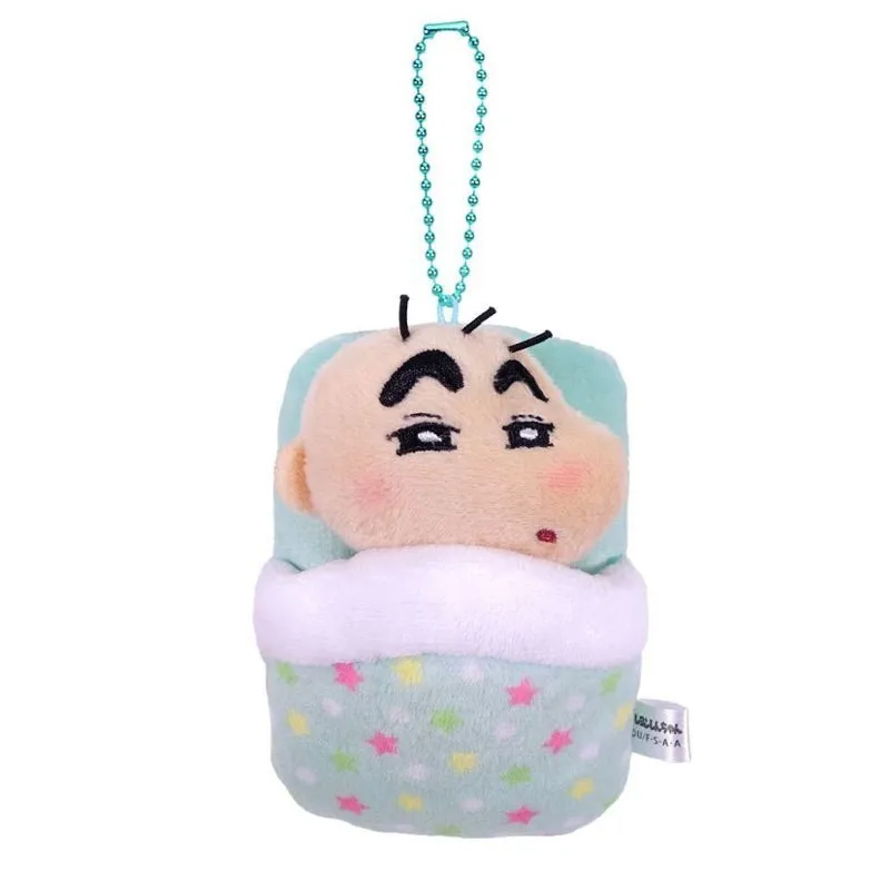 Anime Cartoon Crayon Shin-Chan Knuffel Mode Nieuwe Pluche Pop Hanger Creatieve Schooltas Sleutelhanger Accessoire Cadeau voor Vrienden