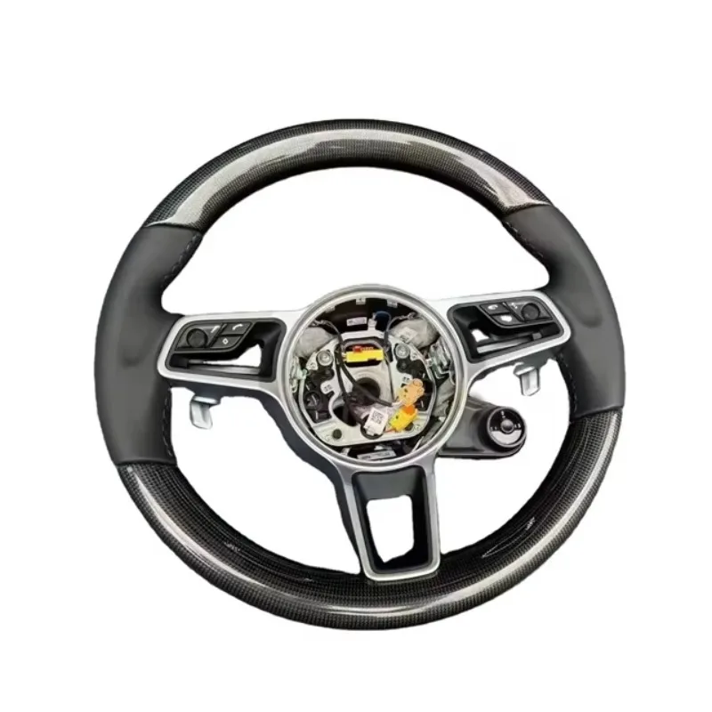 

Suitable for Porsches Macan/718/911 Upgraded Carbon Fiber Steering Wheel