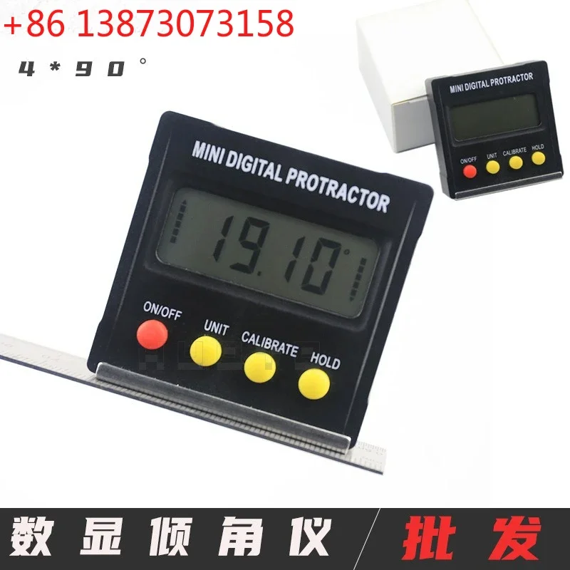 Digital Display Mini Inclinometer/Inclinometer/Angle Meter/Angle Meter/Angle Meter, with Magnet