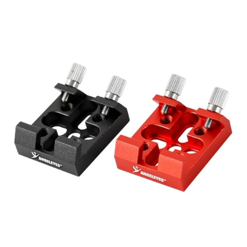 Angeleyes 39x43.8mm 60 Degree Sinking Cross Base Dove Tail Groove Star Seeking Guide Rail Clamp Astronomical Telescope Accessory