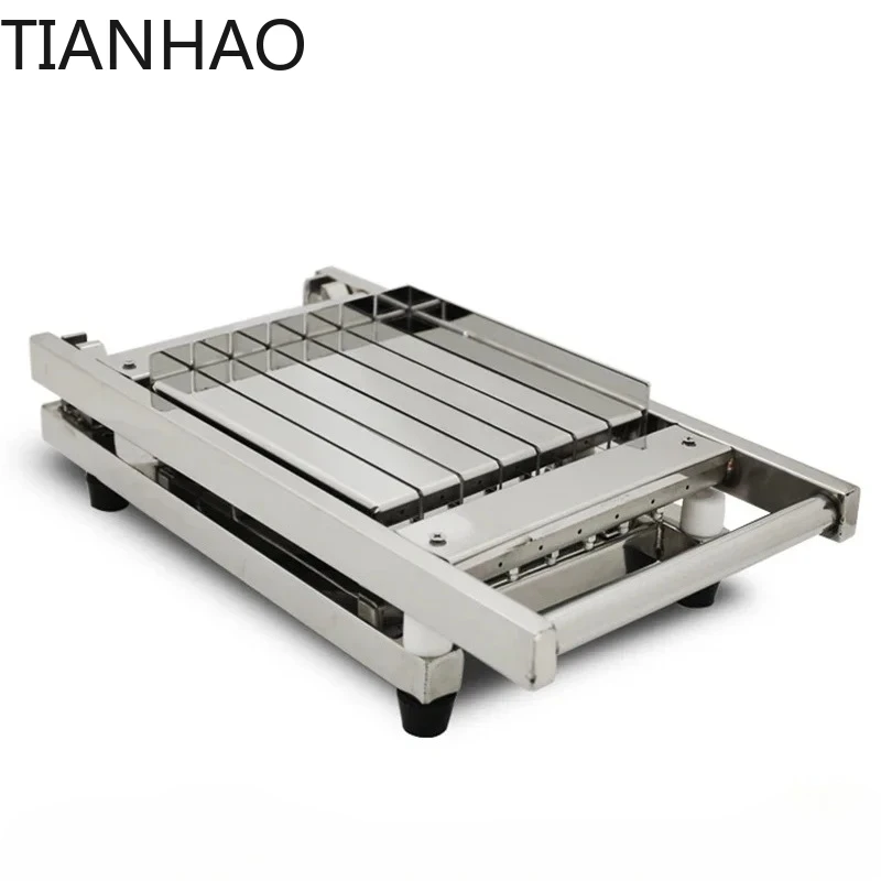 Stainless Steel Manual Chocolate Cutting Machine  Truffle Soft Food Cutting and Dividing Equipment