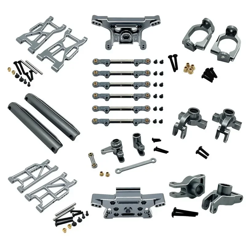 

FOR MJX Hyper Go 10208 V2 Little Monster Remote control car parts Metal upgrade parts kit Pack Cup C Seat Pull Rod Drive Shaft