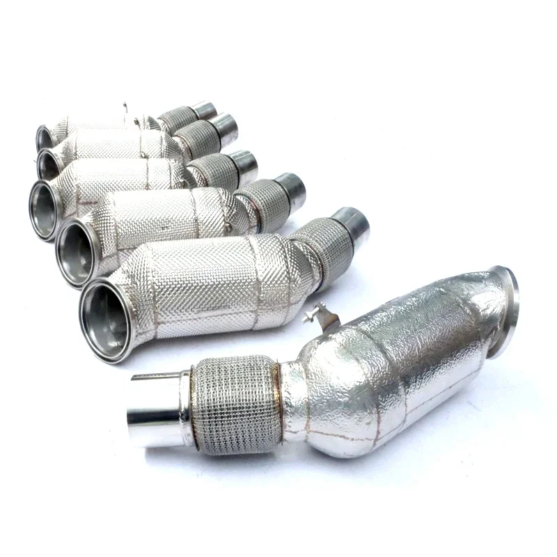 High quality Exhaust System Flow Performance Downpipe For BMW N55 E80 E82 E90 E92 G20 B48 B58 Stainless Steel Cat pipe