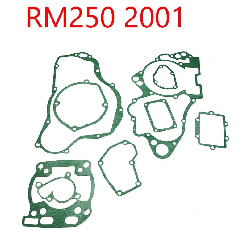 

Motorcycle Engine Crankcase Covers Cylinder Gasket Kit Set For Suzuki RM250 RM 250 2001