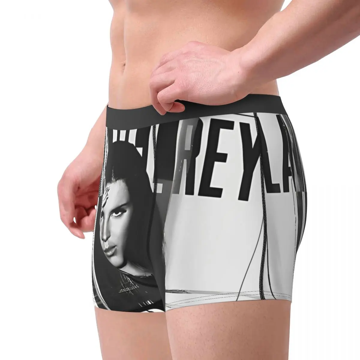 لانا ديل ري Ldr الإبحار الملابس الداخلية الأمريكية المغني رجل السراويل ملخصات تمتد سراويل بوكسر عالية الجودة طباعة حجم كبير سراويل