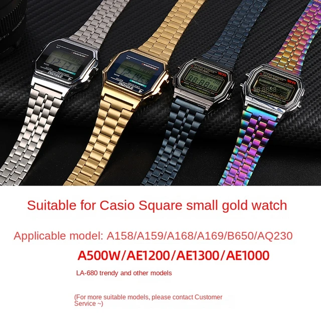 Casio gold and silver watch hotsell