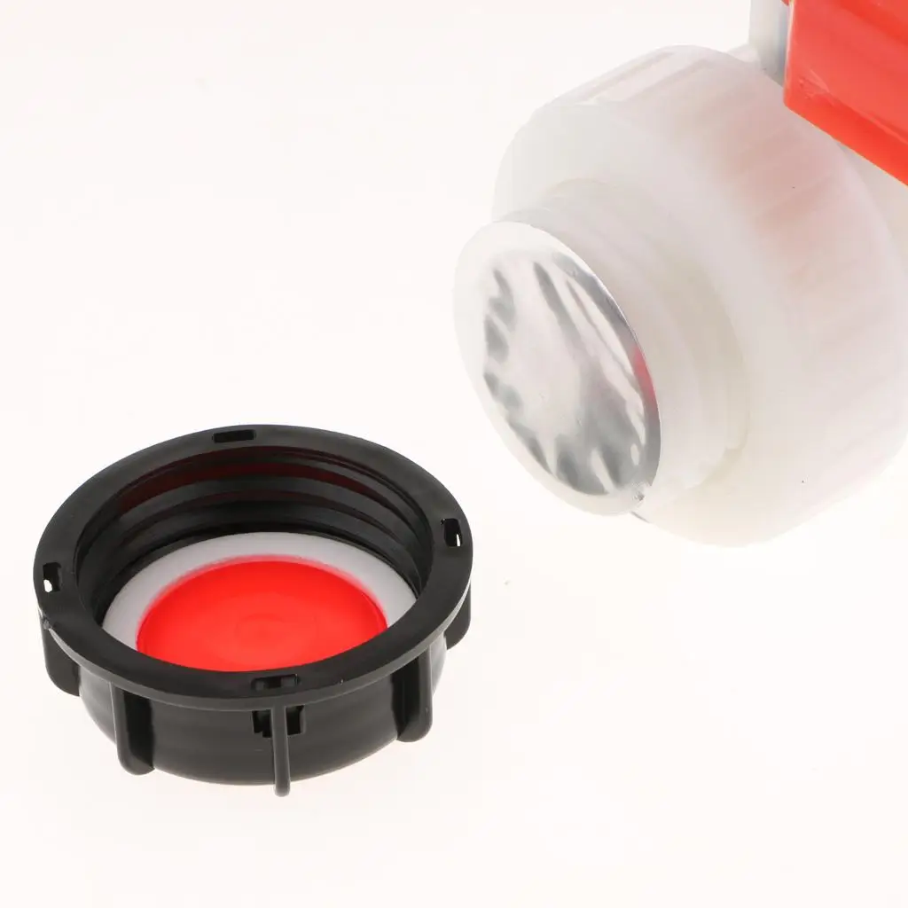 High Density IBC Tank Ball Valve 1000L Anti Corrosion Ball Valve DN50 Screwable Valve for Fluid Transfer
