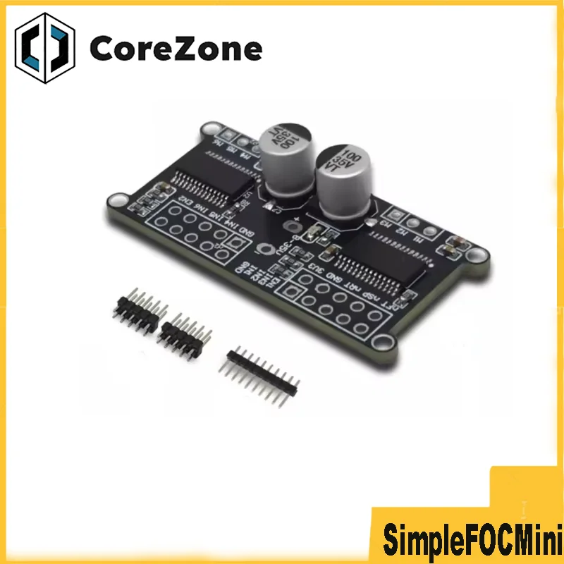SimpleFOCMini Dual Output DC Brushless Motor Driver Board