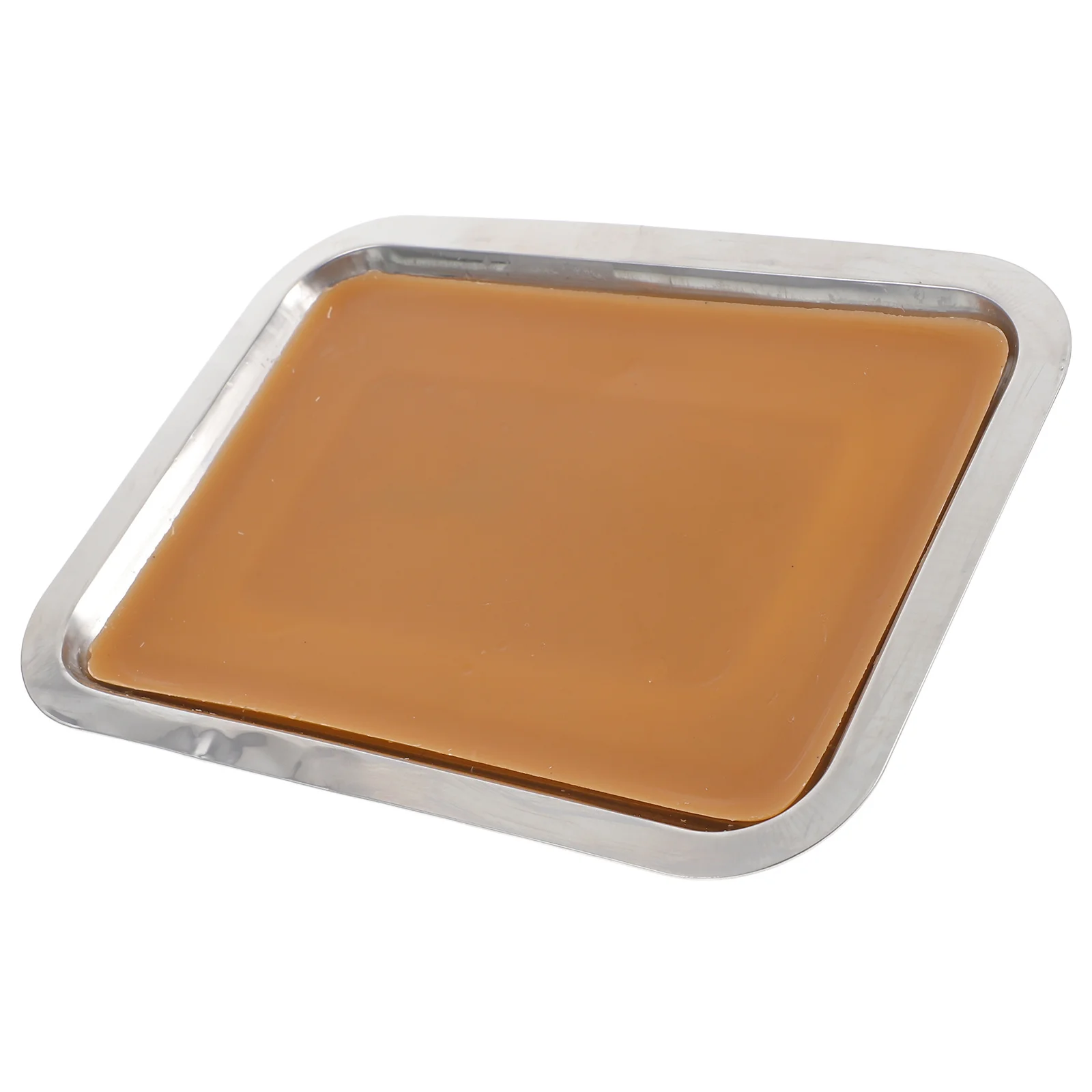 صينية تشريح الشمع 18 × 25 سم طبقة معدات المختبرات البيولوجية أداة الفصول الدراسية الصغيرة من الشمع الأبيض #6