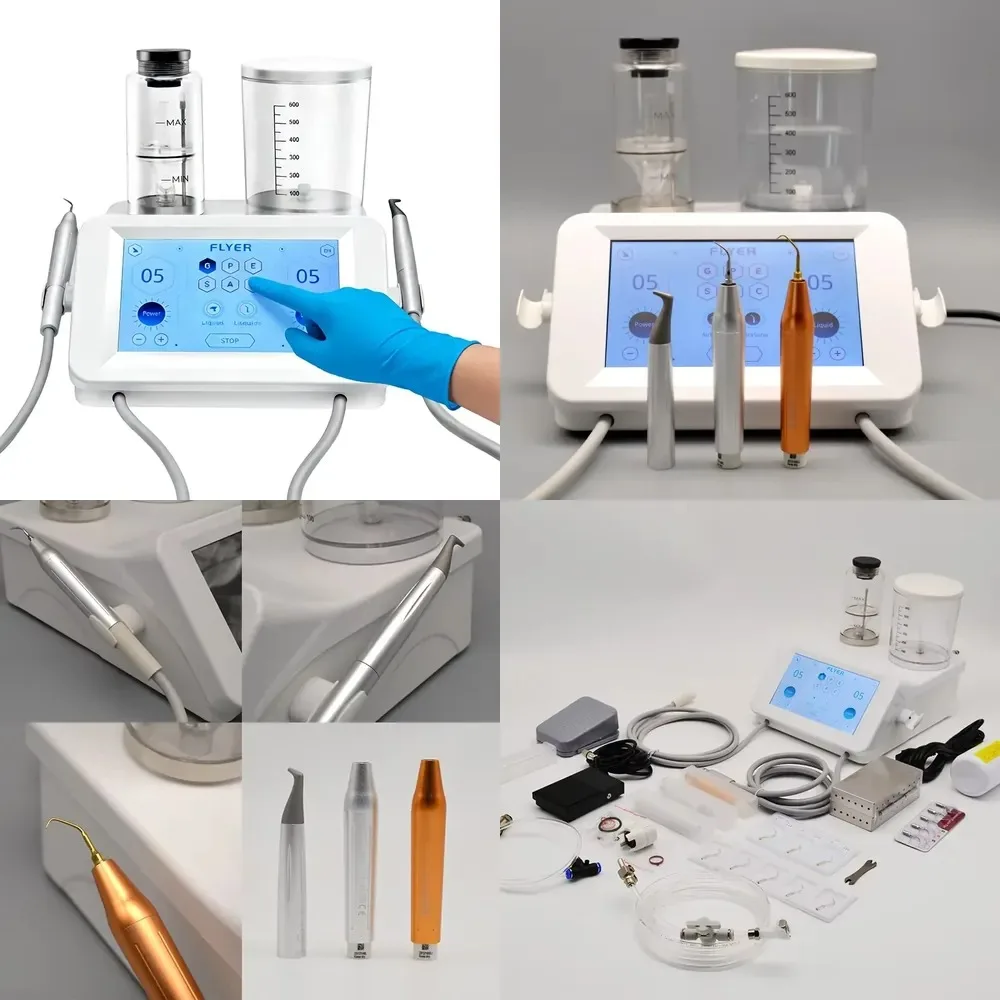 Hot Selling N105A 3 in 1 Ultrasonic Scaler and Air Polisher for Care Scaler+Air Polisher+Ultrasonic Surgery