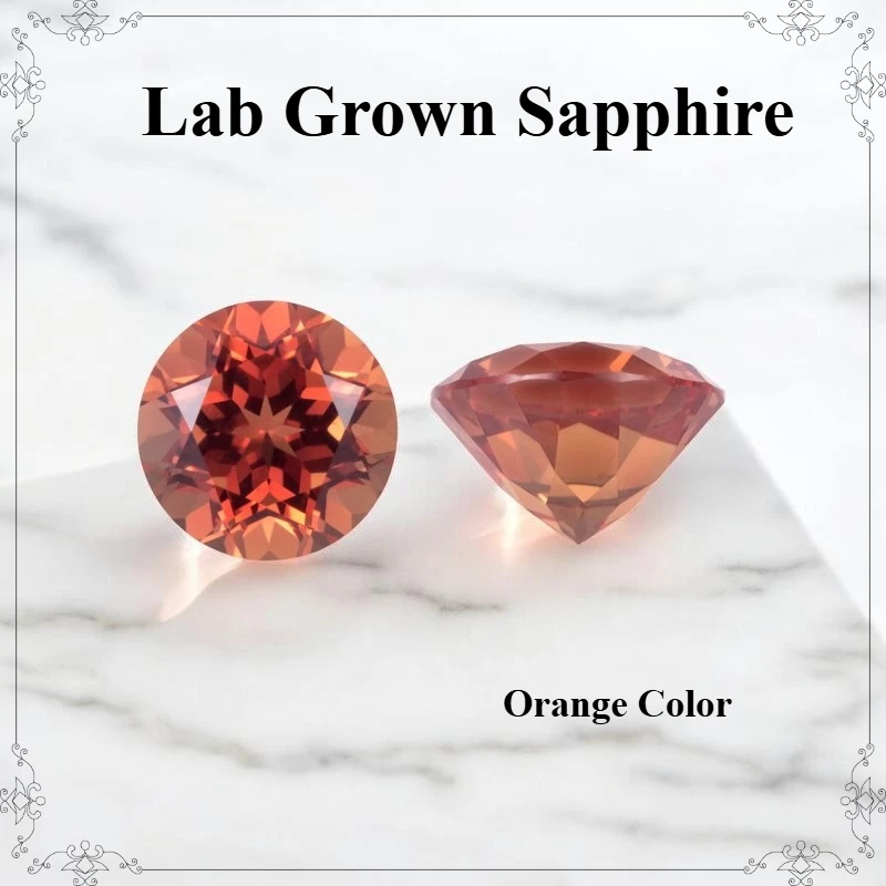 

Sapphire Round Cut Various Colors Synthetic Gemstone