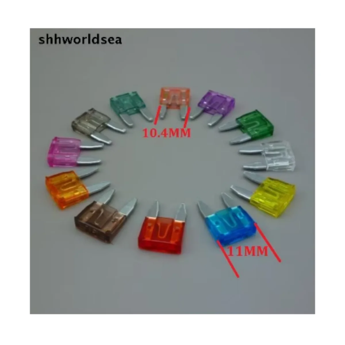 

worldgolden 10000PCS 1A 2A 3A 5A 7.5A 10A 15A 20A 25A 30A 35A 40A Мини Ассорти Автомобильный предохранитель Авто ATC Грузовик Внедорожник Предохранители