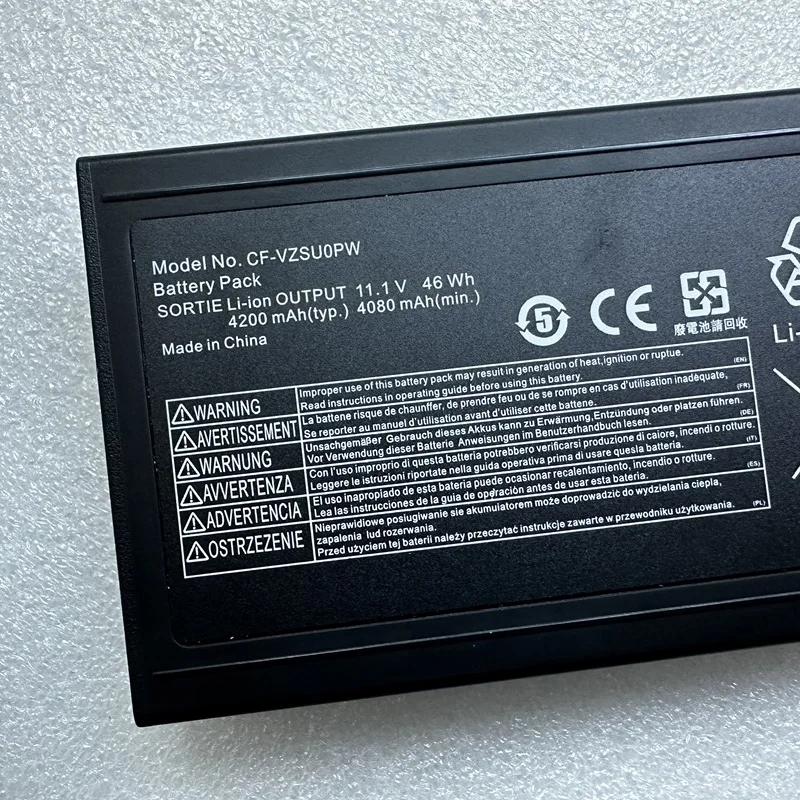 New CF-VZSU0PW Laptop Battery For Panasonic CF-54 CF-54F0961NE CF-VZSU0LW CF-VZSU0PR CF-VZSU0GW