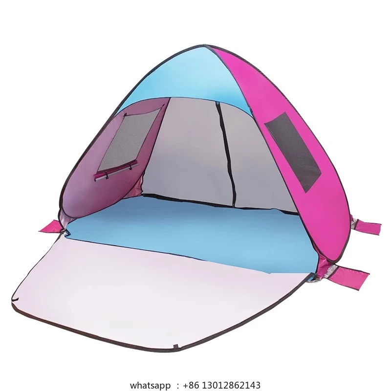 

Outdoor beach tent quick-opening automatic pop-up simple awning