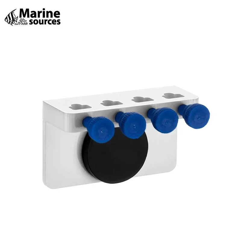 Marine Strong Magnetic Suction Plate Titration Pump Titration Hose Holder 4-Head Bracket