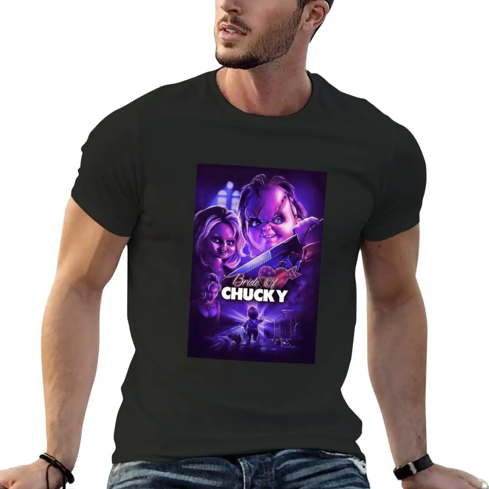 Bride of Chucky T-Shirt rapper graphic tees graphic t shirts graphic tee shirt mens champion t shirts