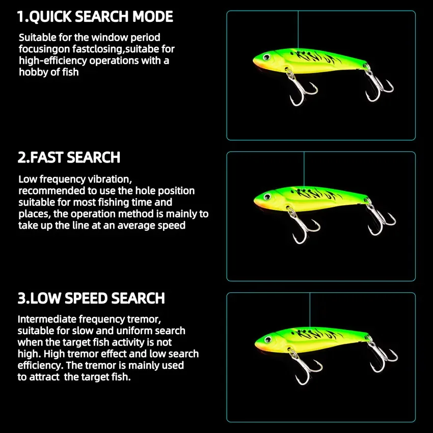 Imagem -06 - Metal Vib Blade Lure Grupo Afundando Iscas de Vibração Vibe Artificial para Bass Pike Pesca de Perch Cores 7g Pcs Aorace3d