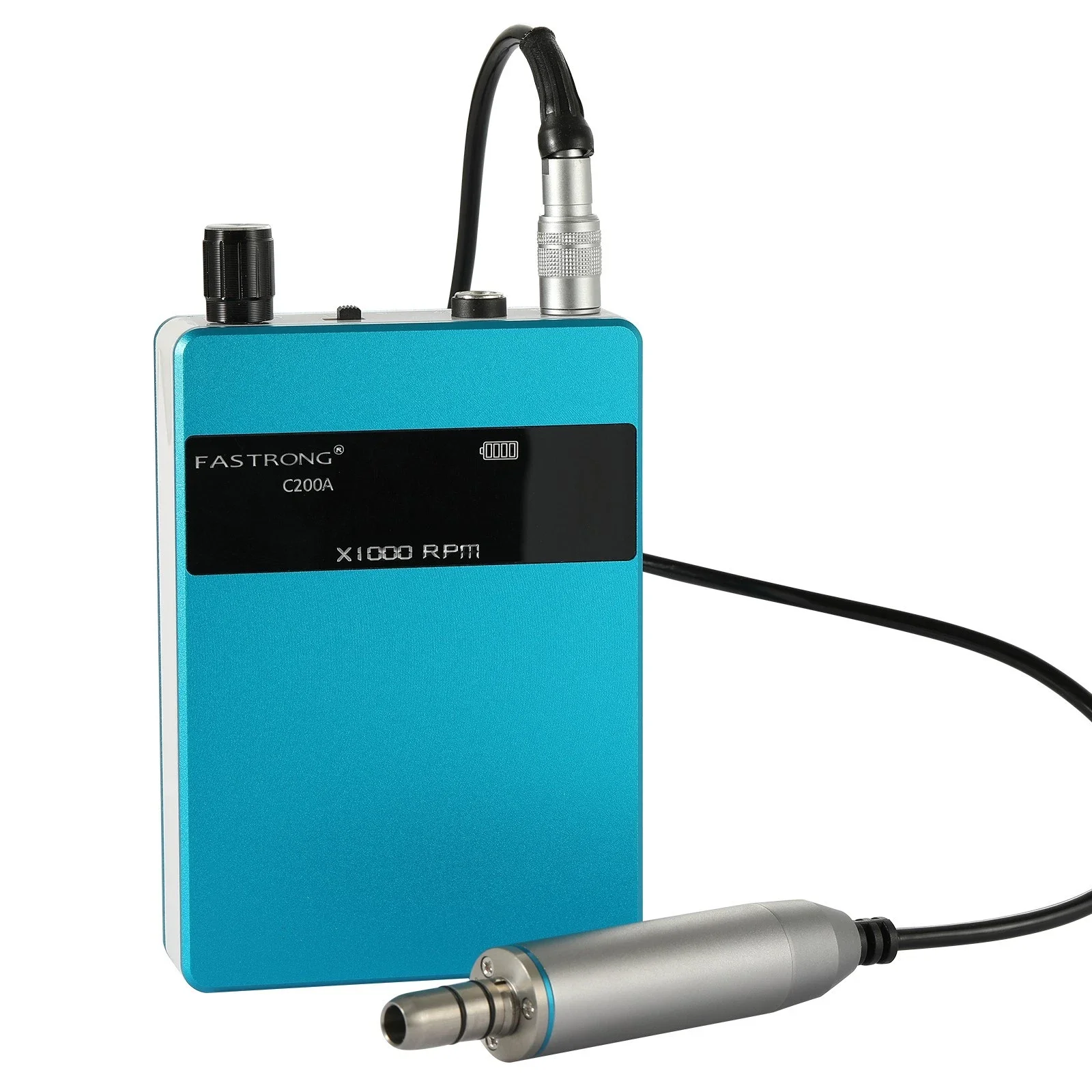 

Dental Lab Portable Rechargeable Brushless Handpiece Micromotor Digital Blue Color