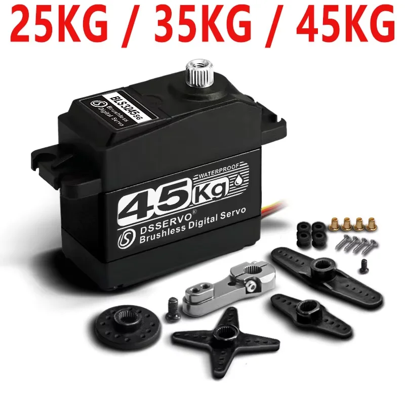 1X BLS3245 Update Servo 25KG 35KG 45KG Full Metal Gear Digital Servo Baja Servo Waterproof Servo for Baja Cars+Free Shipping