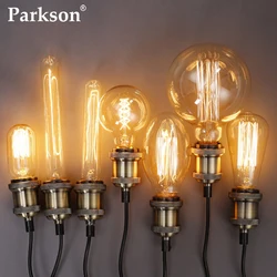 Ampoule Vintage rétro Edison, lampe à filaments pour la décoration de la maison, 220V, E27, 40W, ST64 G125