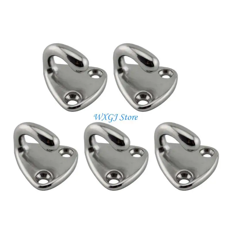

37JE Marine Hardware Stainless Steel Hook Spring Hook Coat Hooks Boat Part
