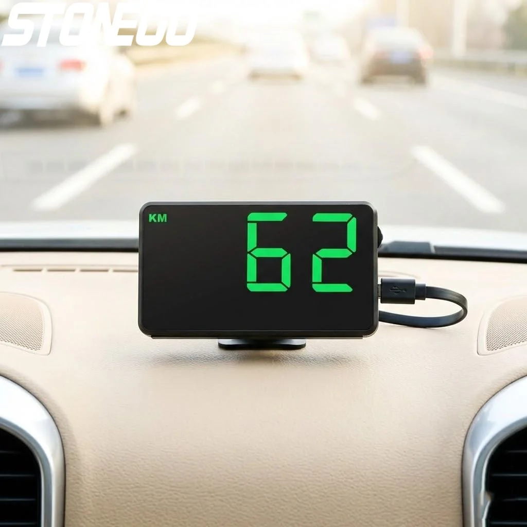 

45 Inch Large Screen Car GPS Digital Speedometer Over Speed Alarm Motorcycle Truck Speed Display