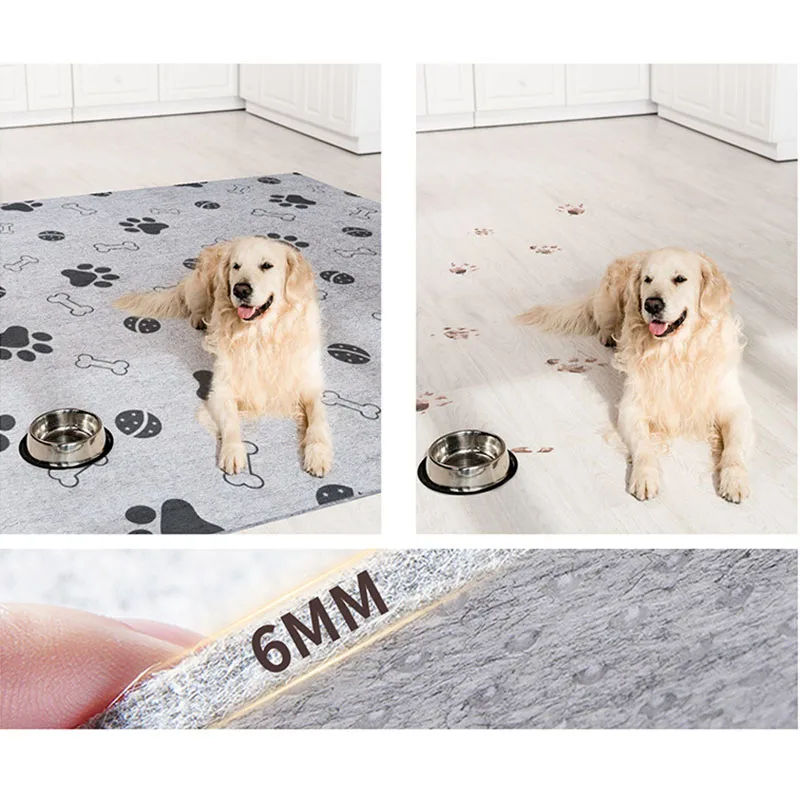 Dog Bed Mat All Season Pet Sleeping Pad Waterproof Anti-Slip Washable Mattress for Small Medium Large Dogs Cats Kennel Crate Mat - view 2