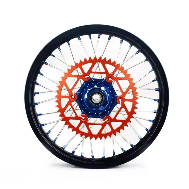 

18x10.5 Aluminum Motocross Alloy Spoke Wheels Rim for Dirt Bike Motorcycle Replacement