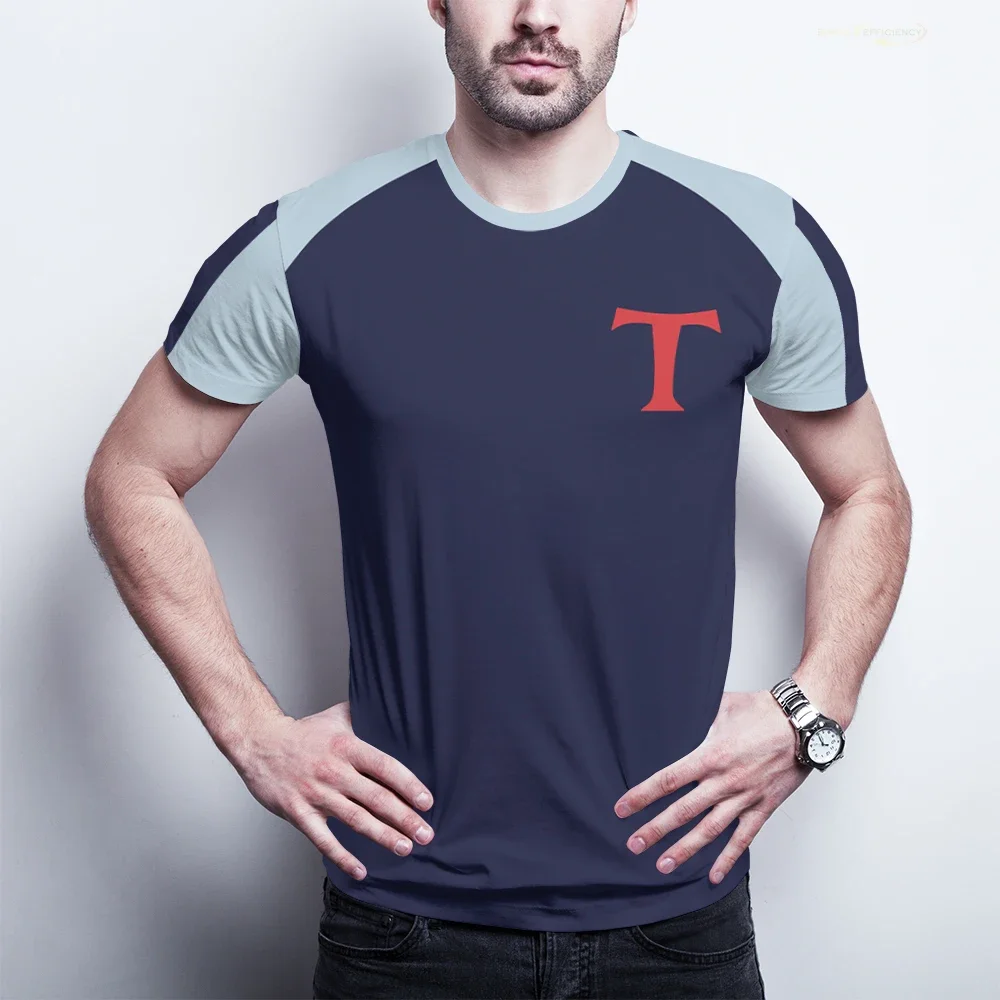 Men's T-shirt No. 10 Tsubasa Captain 3D printed adult outdoor casual fashion quick-drying breathable short-sleeved summer