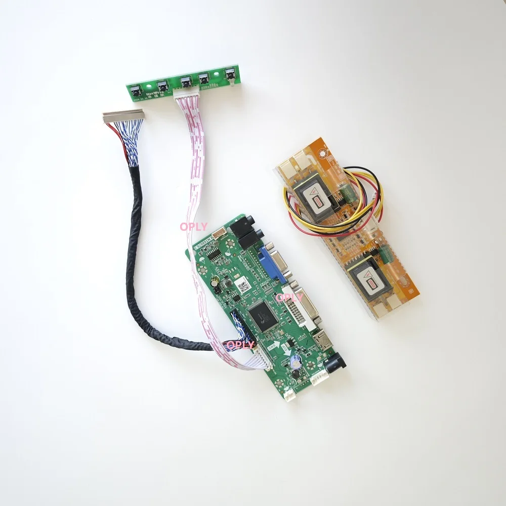 

Controller board for CLAA201WA04 CLAA201WA04A 1680X1050 LCD panel screen monitor DIY 20.1" display HDMI-compatible VGA DVI