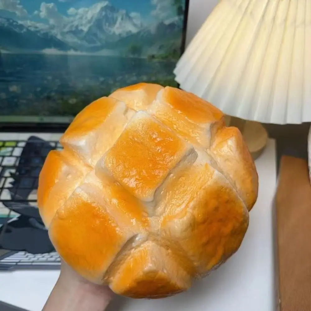 Simulated Bread Squishy Prank Decoration Oversized Sensory Fidget Bread Slow Rising Soft Elastic Pineapple Bun Squishy
