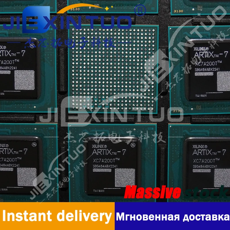 XC7A200T-2SBG484I IC FPGA 285 I/O 484FCBGA Artix-7 Field Programmable Gate Array (FPGA) IC 285 13455360 215360 484-FBGA,