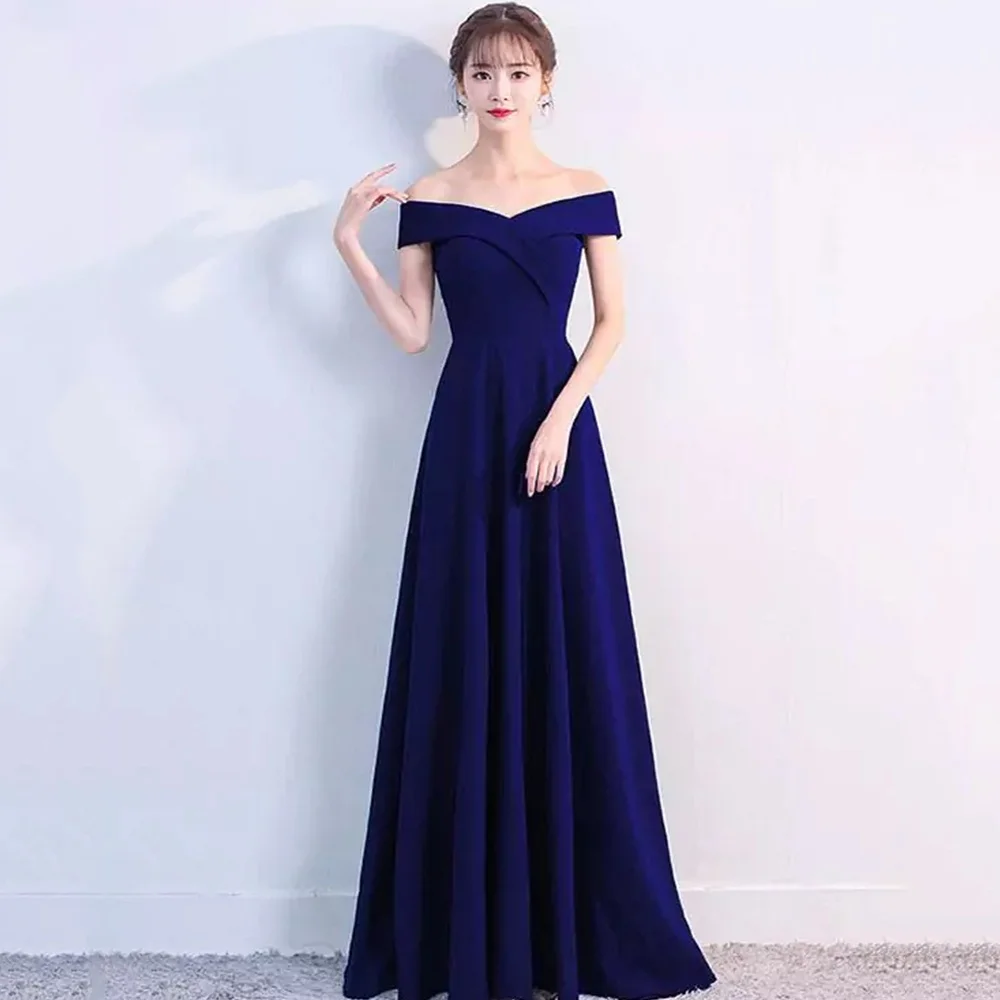 Personalizado retro jérsei drapeado a linha fora do ombro vestidos longos sob medida vestidos de ocasião estilo moderno elegante alta qualidade
