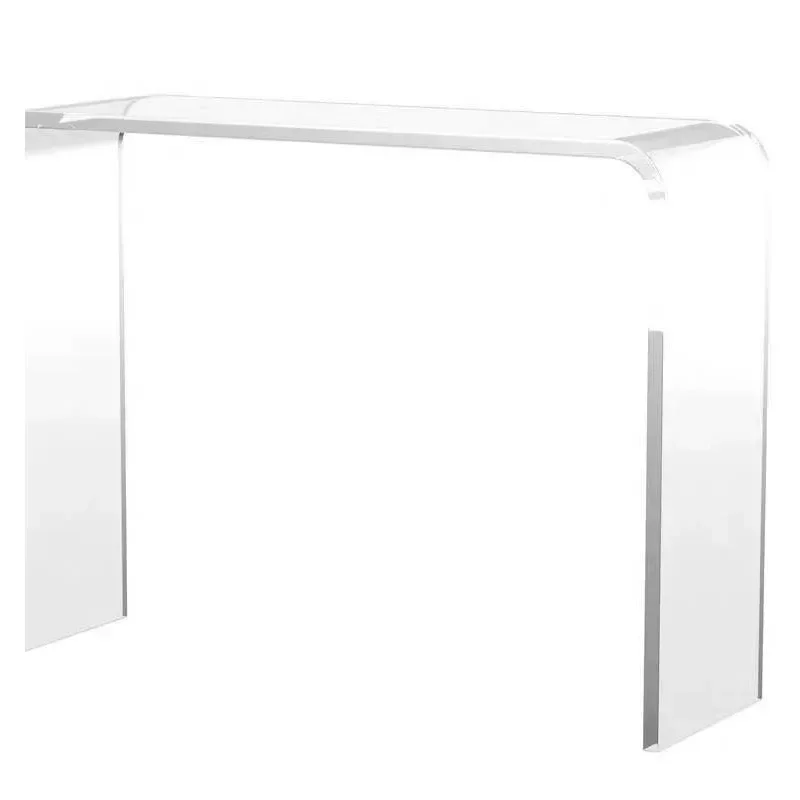 Customized acrylic entrance, home computer desk, light luxury, Nordic minimalist study, writing desk, office desk, modern