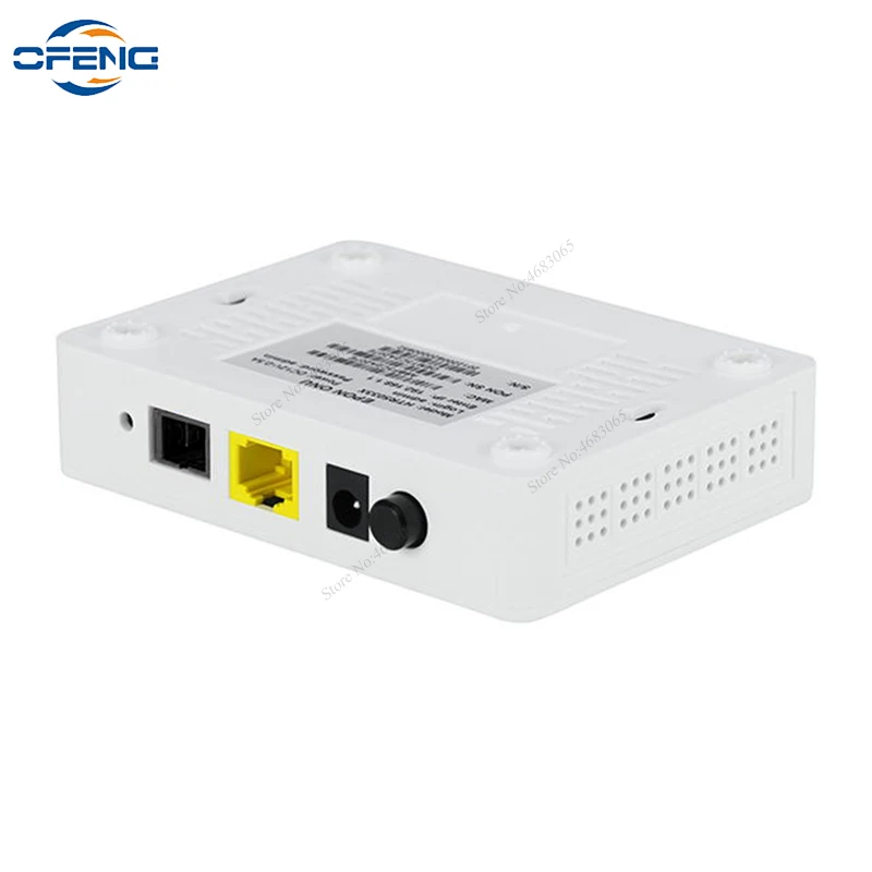 Customized EPON ONU 1GE ONT Bare Metal and Power Supply, SC UPC FTTH Fiber Telecom Home Modem, 1GE LAN, English Firmware