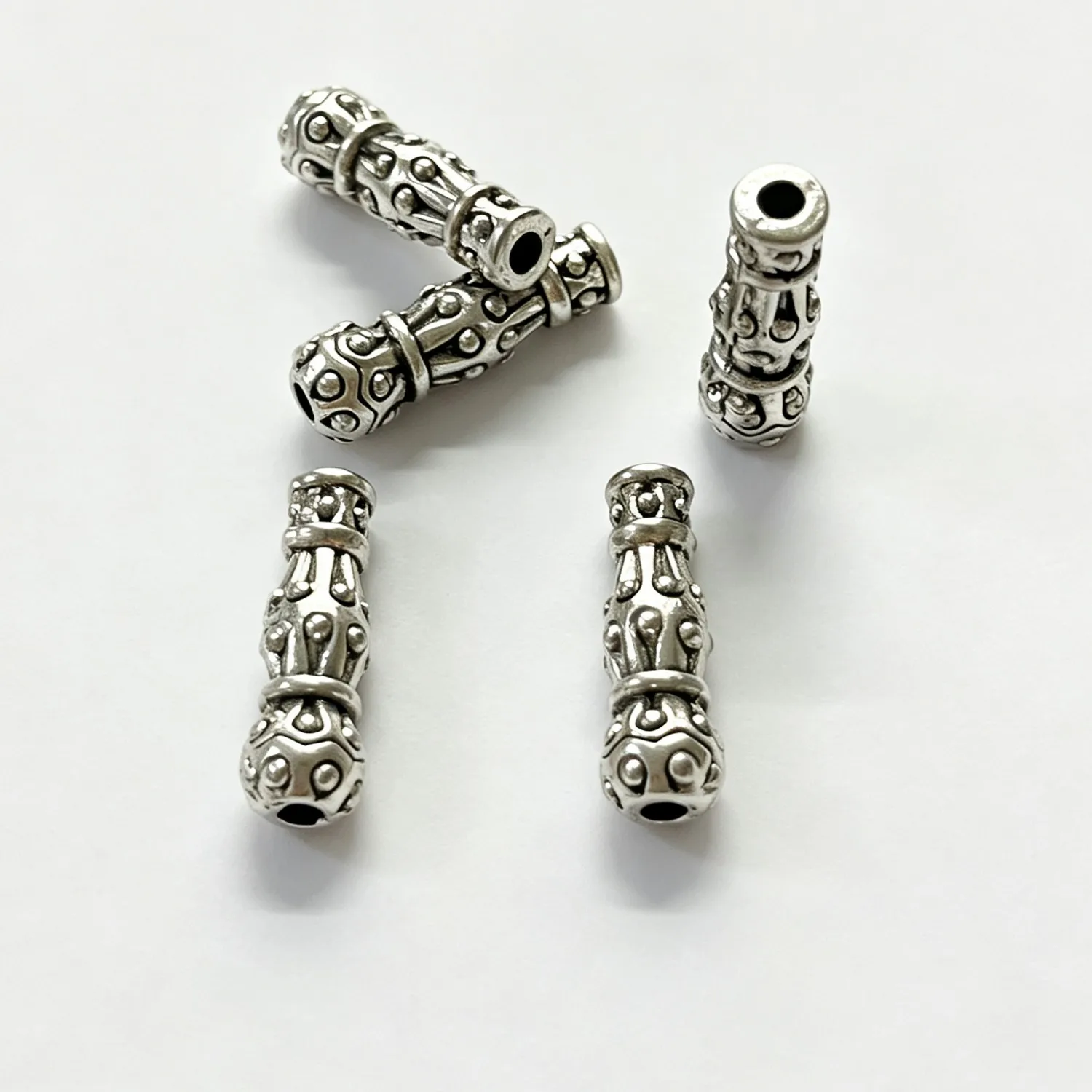 15PCS 22.7X7.5MM DIY Bead Cap Connector Gourd Alloy Accessories for Misbaha Tasbih Rosary Bracelet Making Findings H5344