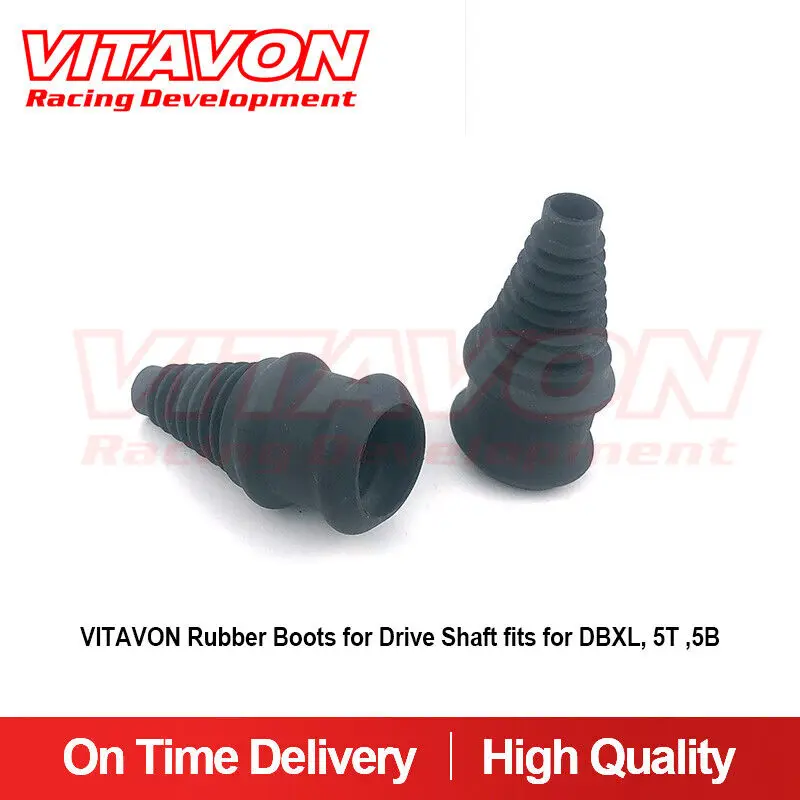 

VITAVON Rubber Boots For Drive Shaft Fits For DBXL 5T 5B Sell As A Pair Black