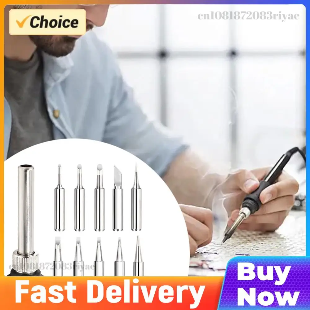 

Набор из 11 сменных наконечников для паяльника с паяльной втулкой 900M, бессвинцовые, для паяльной станции